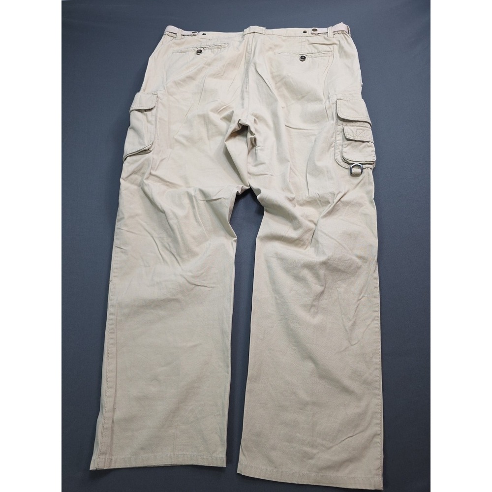Orvis Khaki Cargo Fishing Hiking Pants Men's Size 42x31 Adjustable Waist... - Picture 7 of 10